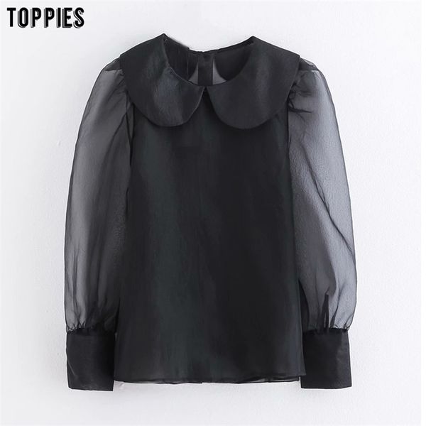 woman black mesh transparent shirt lolita girls cute blouses fashion clothes 210421, White
woman black mesh transparent shirt lolita girls cute blouses fashion clothes 210421, White