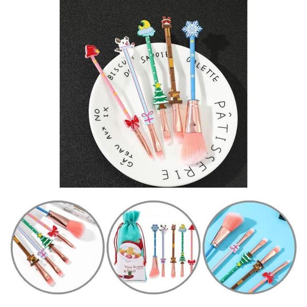 makeup brushes easy to clean mixed colors metal handle christmas cosmetic tools for female
makeup brushes easy to clean mixed colors metal handle christmas cosmetic tools for female