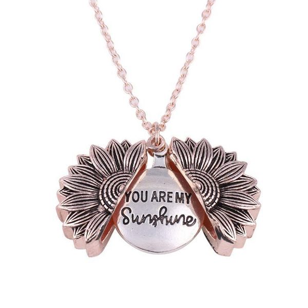 vintage sunflower necklaces for women stainless steel open locket you are my sunshine sunflowers necklace birthday gift boho jewelry, Silver
vintage sunflower necklaces for women stainless steel open locket you are my sunshine sunflowers necklace birthday gift boho jewelry, Silver