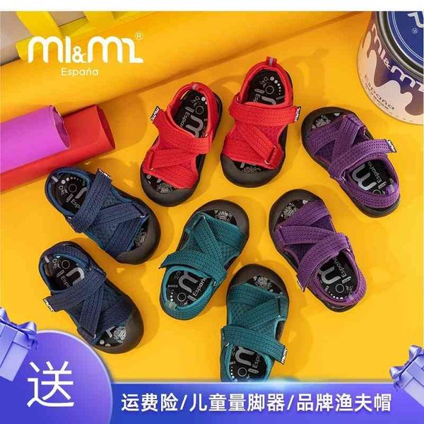 m1m2 spanish 2021 summer boys' and girls' sandals children's baotou baojiao soft soled shoes m20268, Black;red
m1m2 spanish 2021 summer boys' and girls' sandals children's baotou baojiao soft soled shoes m20268, Black;red
