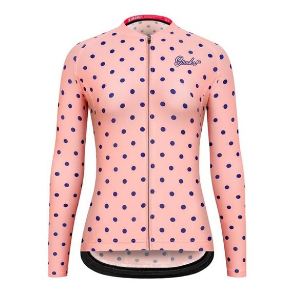 racing jackets siroko pink long sleeve cycling jersey women summer thin no fleece mtb bike wear clothing mujer, Black;red
racing jackets siroko pink long sleeve cycling jersey women summer thin no fleece mtb bike wear clothing mujer, Black;red