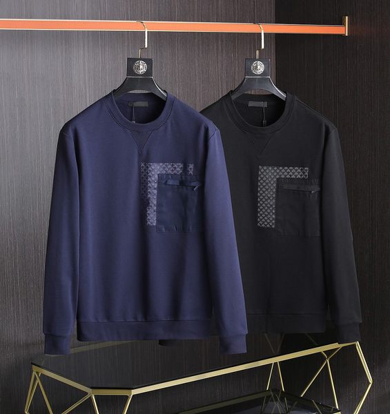 men's sweaters round neck cotton sweatshirt, high-quality sweater, pocket, fashion decoration, match everything, couple model, novelty, White;black
men's sweaters round neck cotton sweatshirt, high-quality sweater, pocket, fashion decoration, match everything, couple model, novelty, White;black