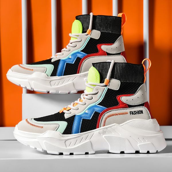 spring autumn fashion colorful high sock shoes men big size 46 47 chunky men sneakers socks men breathable trainers shoes casual
spring autumn fashion colorful high sock shoes men big size 46 47 chunky men sneakers socks men breathable trainers shoes casual