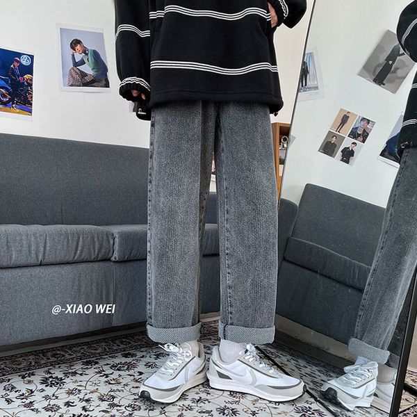 jeans korean wide-leg men's fashion retro harajuku jeans men streetwear loose hip-hop straight-leg denim trousers mens -2xl, Blue
jeans korean wide-leg men's fashion retro harajuku jeans men streetwear loose hip-hop straight-leg denim trousers mens -2xl, Blue