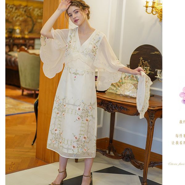 casual dresses women summer vintage antique cotton ladies retro elegant slim limited edition autumn mori girls flower embroidery dress ye4f, Black;gray
casual dresses women summer vintage antique cotton ladies retro elegant slim limited edition autumn mori girls flower embroidery dress ye4f, Black;gray