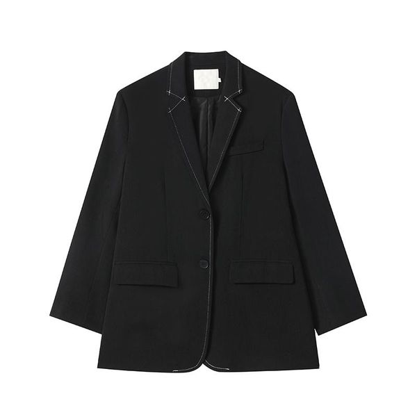 women's suits & blazers spring autumn clothes women elegant fashion single breasted black jacket ladies casual loose korean suit coats, White;black
women's suits & blazers spring autumn clothes women elegant fashion single breasted black jacket ladies casual loose korean suit coats, White;black