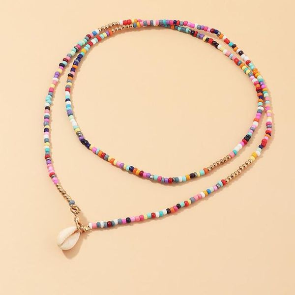 chains bohemia ethnic bead accessory shell beach boho pendant necklace jewelry valentine's day gift, Silver
chains bohemia ethnic bead accessory shell beach boho pendant necklace jewelry valentine's day gift, Silver