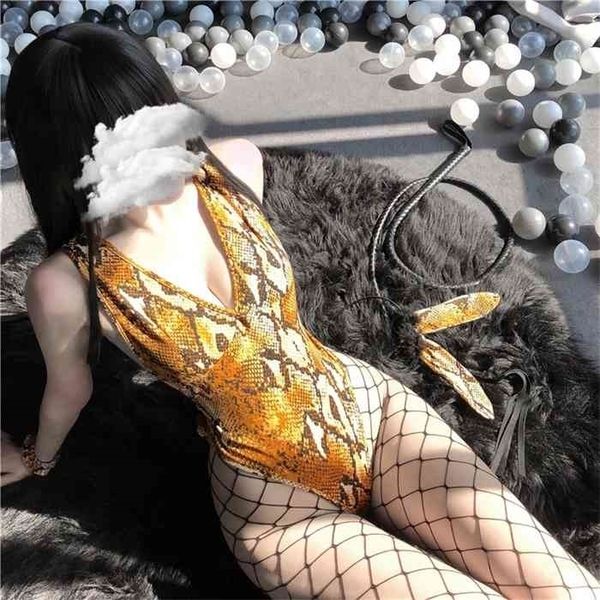 boa skin pattern bunny girl cosplay outfit for women golden silver colors wild animal style sm costumes erotic bodysuit, Black;white
boa skin pattern bunny girl cosplay outfit for women golden silver colors wild animal style sm costumes erotic bodysuit, Black;white
