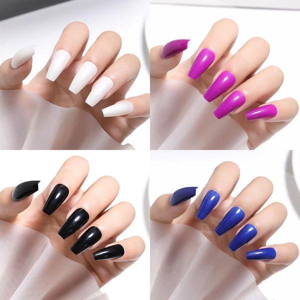 false nails 24 pieces 0f fake short coffin ballet solid color nail stickers full coverage detachable press on, Red;gold
false nails 24 pieces 0f fake short coffin ballet solid color nail stickers full coverage detachable press on, Red;gold