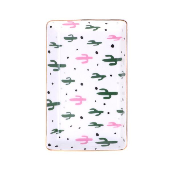jewelry pouches, bags cactus pattern ceramic storage tray organizer rectangular porcelain dish plate for ring necklace bracelet (size, Pink;blue
jewelry pouches, bags cactus pattern ceramic storage tray organizer rectangular porcelain dish plate for ring necklace bracelet (size, Pink;blue