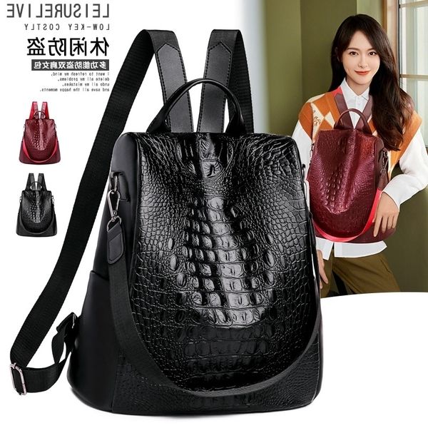 women's backpack women's 2020 new soft pu multifunctional travel outdoor street trend leisure bag
women's backpack women's 2020 new soft pu multifunctional travel outdoor street trend leisure bag