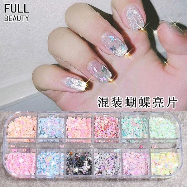nail art decorations accessories 12 grid butterfly sequin ultra-thin laser polish glue adornment matching spar cat eye set decoration, Silver;gold
nail art decorations accessories 12 grid butterfly sequin ultra-thin laser polish glue adornment matching spar cat eye set decoration, Silver;gold