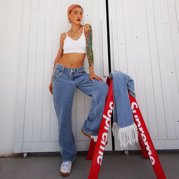 women's pants & capris female streetwear sets for women long sleeve tassel high waist wide leg autumn denim two piece set, Black;white
women's pants & capris female streetwear sets for women long sleeve tassel high waist wide leg autumn denim two piece set, Black;white
