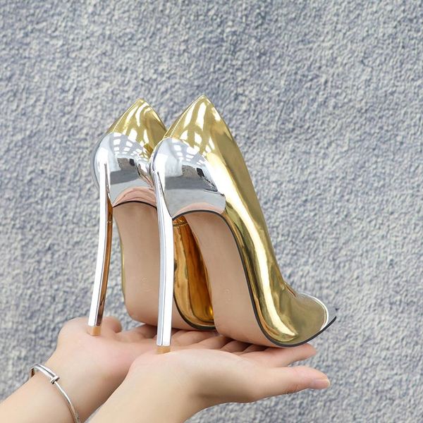 dress shoes 14cm heels women summer pumps mixed color stilettos spring autumn for elegant lady night club daily high heeled, Black
dress shoes 14cm heels women summer pumps mixed color stilettos spring autumn for elegant lady night club daily high heeled, Black