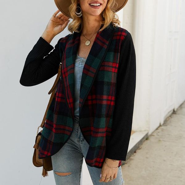 women's jackets womens casual stripe patchwork knit long sleeves cardigan keep warm coat, Black;brown
women's jackets womens casual stripe patchwork knit long sleeves cardigan keep warm coat, Black;brown