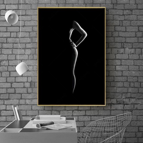 paintings modern woman art body black background canvas painting print poster wall pictures for living room home decor unframed
paintings modern woman art body black background canvas painting print poster wall pictures for living room home decor unframed