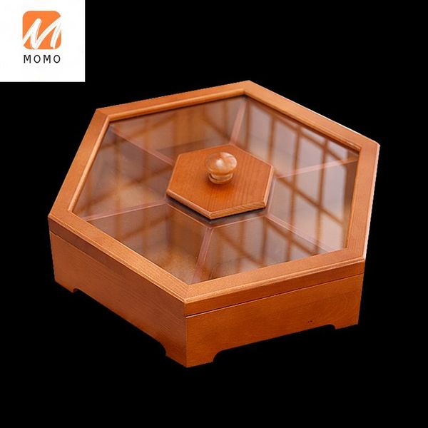 dried fruit tray chinese creative nut candy box living room snack melon seeds household wooden compartment storage with lid bottles & jars
dried fruit tray chinese creative nut candy box living room snack melon seeds household wooden compartment storage with lid bottles & jars