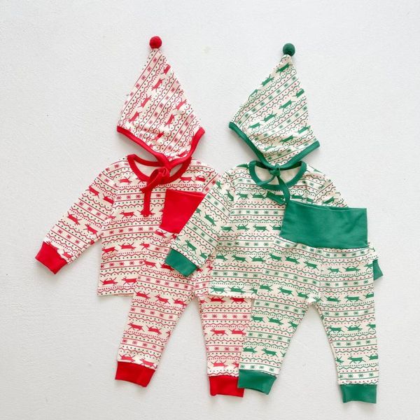 clothing sets christmas deer spring autumn infant baby boys girls long sleeve + pants hat 2pieces kids boy girl suit, White
clothing sets christmas deer spring autumn infant baby boys girls long sleeve + pants hat 2pieces kids boy girl suit, White
