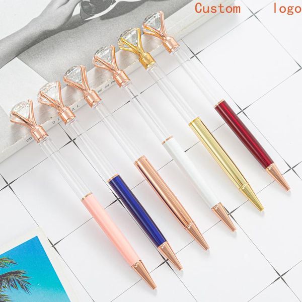 party favor personalized big diamond metal ballpoint pen empty tube rhinestone diy making gold powder foil love
party favor personalized big diamond metal ballpoint pen empty tube rhinestone diy making gold powder foil love