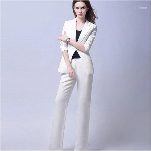 women's two piece pants white trend bussiness formal elegant women suit set blazers and office suits ladies trouser1
women's two piece pants white trend bussiness formal elegant women suit set blazers and office suits ladies trouser1