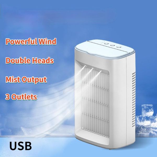 electric fans usb spray humidification water cooling fan deskhousehold double air cooler mini table small conditioning
electric fans usb spray humidification water cooling fan deskhousehold double air cooler mini table small conditioning