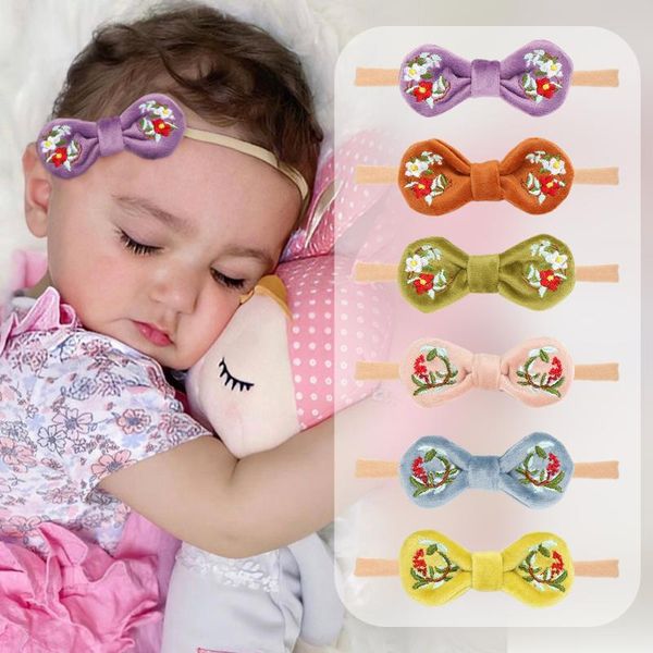 yundfly vintage toddler girls nylon bowknot hairband baby embroidery vevlet bows headband children hair band gift accessories, Slivery;white
yundfly vintage toddler girls nylon bowknot hairband baby embroidery vevlet bows headband children hair band gift accessories, Slivery;white