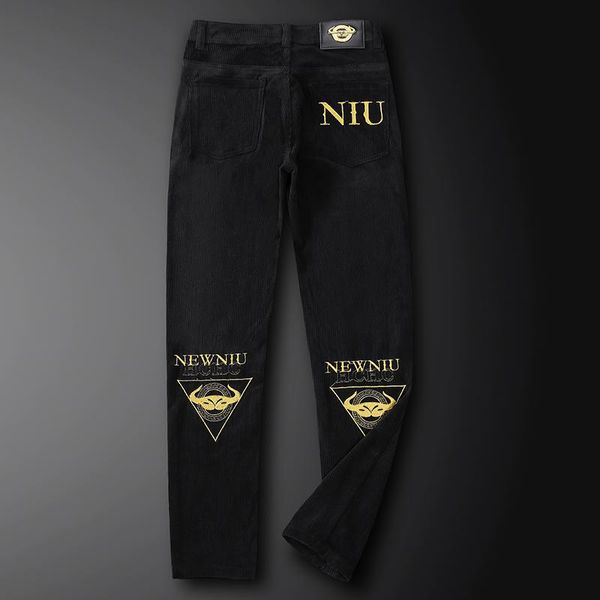 men's pants comfortable black zipper pocket straight corduroy embroidery trousers men street casual harem pant pantalon homme de
men's pants comfortable black zipper pocket straight corduroy embroidery trousers men street casual harem pant pantalon homme de