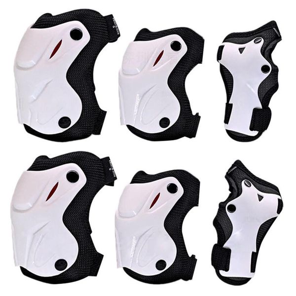 elbow & knee pads 6 pcs kids sports protective gear with wrist guards and guard skateboard cycling skating bike scooter, Black;gray
elbow & knee pads 6 pcs kids sports protective gear with wrist guards and guard skateboard cycling skating bike scooter, Black;gray