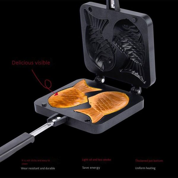 baking moulds 2 molds taiyaki fish shaped waffle maker non-stick biscuit cake bake bakeware kitchen diy dessert cooking pancake pan
baking moulds 2 molds taiyaki fish shaped waffle maker non-stick biscuit cake bake bakeware kitchen diy dessert cooking pancake pan