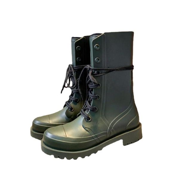 boots autumn and winter women's pvc motorcycle shoes, rain boots, army green knight flat heel ankle, Black
boots autumn and winter women's pvc motorcycle shoes, rain boots, army green knight flat heel ankle, Black