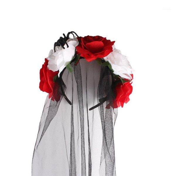 ladies girls day of the dead red rose headband headdress flowers halloween hat flower sweet decorative elegant gift1
ladies girls day of the dead red rose headband headdress flowers halloween hat flower sweet decorative elegant gift1