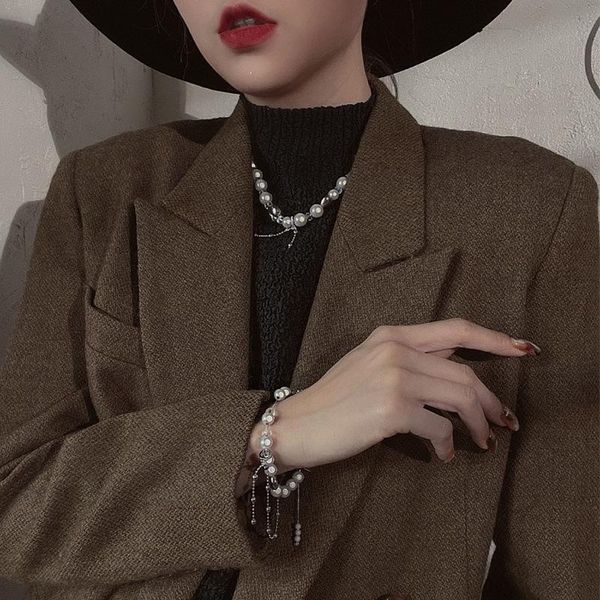 chains diamond chain pearl necklace bracelet hairpin suits korea fashion clavicle love web celebrity personality isn sautoir female, Silver
chains diamond chain pearl necklace bracelet hairpin suits korea fashion clavicle love web celebrity personality isn sautoir female, Silver