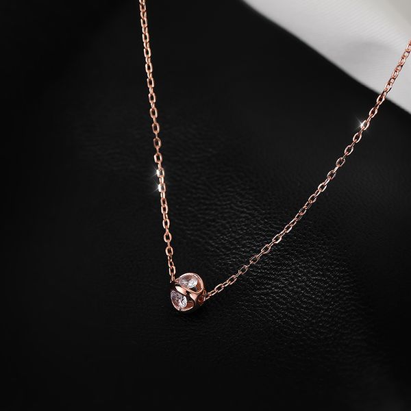 transport bead necklace female niche design feeling light luxury necklace female collarbone chain contracted temperament, Silver
transport bead necklace female niche design feeling light luxury necklace female collarbone chain contracted temperament, Silver