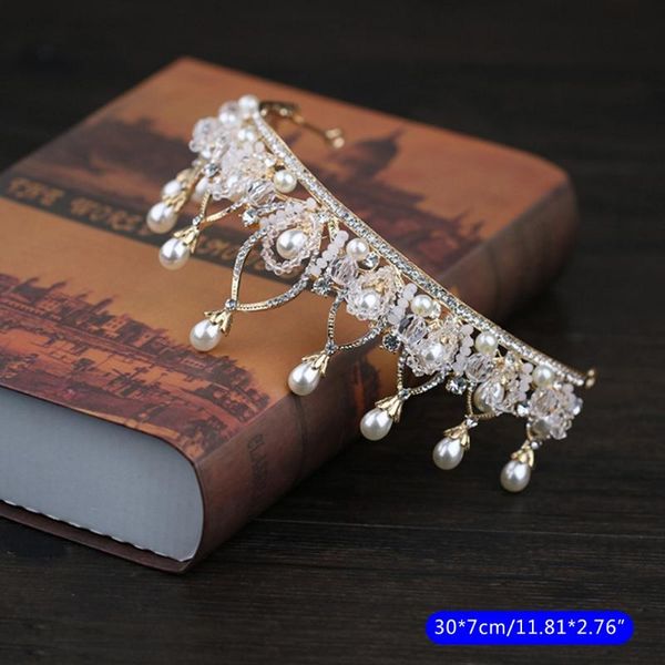 hair clips & barrettes crystal crown pearl bride wedding tiara princess jewelry women luxury handmade c1fc, Golden;silver
hair clips & barrettes crystal crown pearl bride wedding tiara princess jewelry women luxury handmade c1fc, Golden;silver