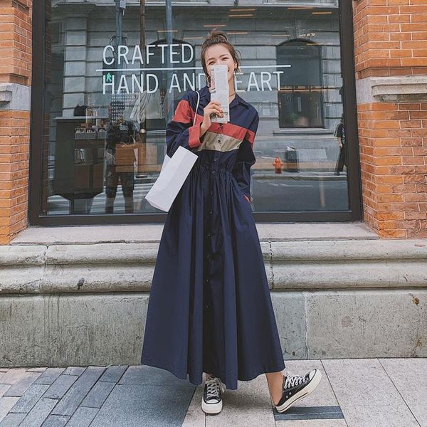 casual dresses fashion female long slim dress spring autumn 2021 woman korean simple cloth roupas feminina zjt1829, Black;gray
casual dresses fashion female long slim dress spring autumn 2021 woman korean simple cloth roupas feminina zjt1829, Black;gray