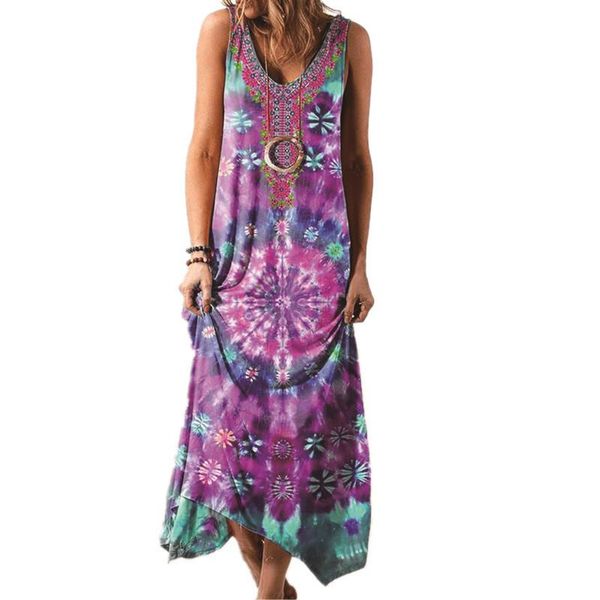 casual dresses women fashion print dress sleeveless o-neck slip 2021 summer loose ankle-length beach plus size s-5xl, Black;gray
casual dresses women fashion print dress sleeveless o-neck slip 2021 summer loose ankle-length beach plus size s-5xl, Black;gray