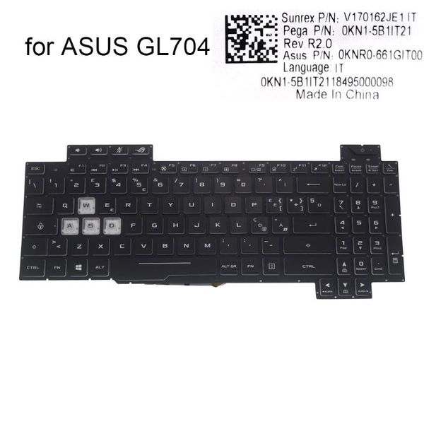 italian backlight keyboard for asus rog strix scar ii gl704 gm gl704gv ds74 gl704gw it lapreplacement keyboards 0kn1 5b1it21
italian backlight keyboard for asus rog strix scar ii gl704 gm gl704gv ds74 gl704gw it lapreplacement keyboards 0kn1 5b1it21