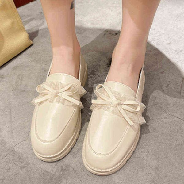 women new leather mary jane shoes round toe bow lace up solid color french footwear girls academic style all-match single shoes, Black
women new leather mary jane shoes round toe bow lace up solid color french footwear girls academic style all-match single shoes, Black