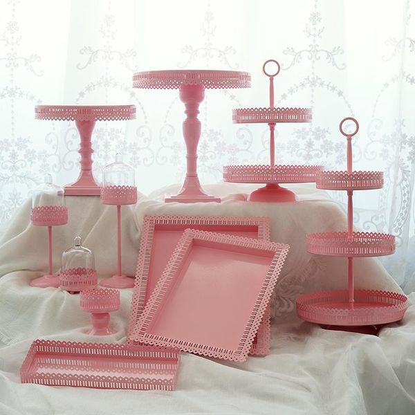 other bakeware pink cake stands set wedding birthday princess party decoration cupcake plates dessert baking dinnerware tools
other bakeware pink cake stands set wedding birthday princess party decoration cupcake plates dessert baking dinnerware tools