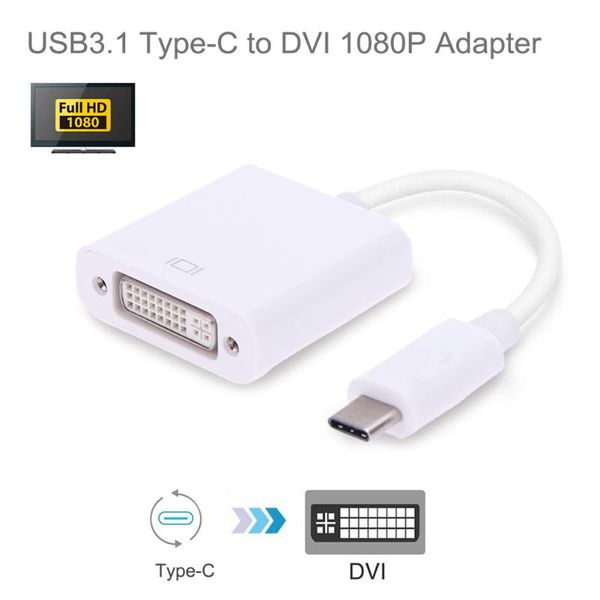 portable usb-c type c usb 3.1 male to dvi 1080p extended power adapter cable connector converter for lapmobile phone video cables & conn
portable usb-c type c usb 3.1 male to dvi 1080p extended power adapter cable connector converter for lapmobile phone video cables & conn