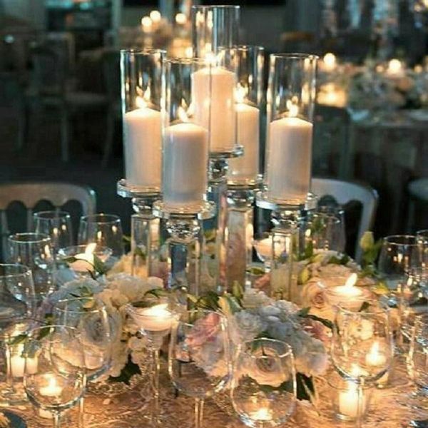 candle holders 20pcs) tealight crystal cylinder holder for centre table decoration yudao145
candle holders 20pcs) tealight crystal cylinder holder for centre table decoration yudao145