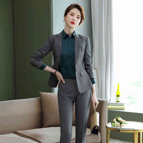 pant classic female solid formal pants suit work business wear two pieces black gray blazer set with office ladies'pants, White
pant classic female solid formal pants suit work business wear two pieces black gray blazer set with office ladies'pants, White