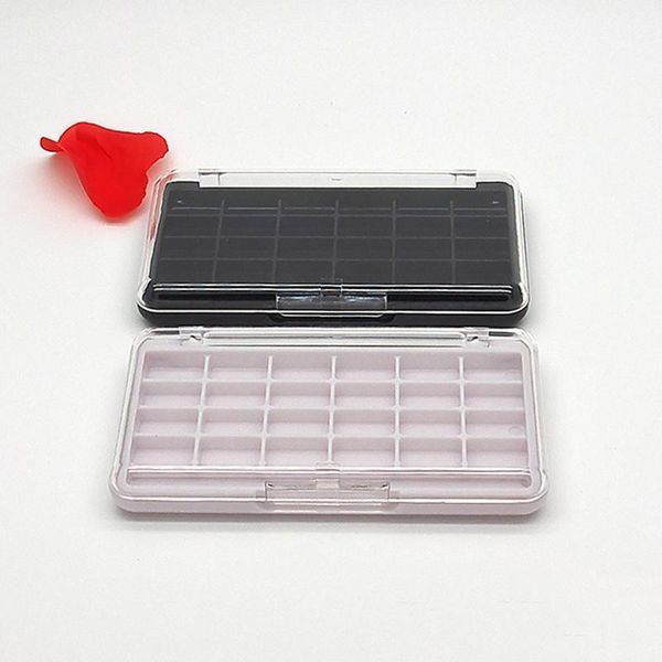 storage bottles & jars 10pcs 24 color eye shadow palette transparent cover empty eyeshadow compact lipstick packing box sample test case cos
storage bottles & jars 10pcs 24 color eye shadow palette transparent cover empty eyeshadow compact lipstick packing box sample test case cos