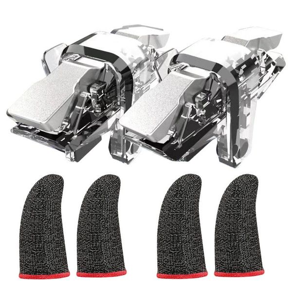 game controllers & joysticks handle controller,physical keys gaming finger sets for pubg joystick metal mobile artifact transparent
game controllers & joysticks handle controller,physical keys gaming finger sets for pubg joystick metal mobile artifact transparent