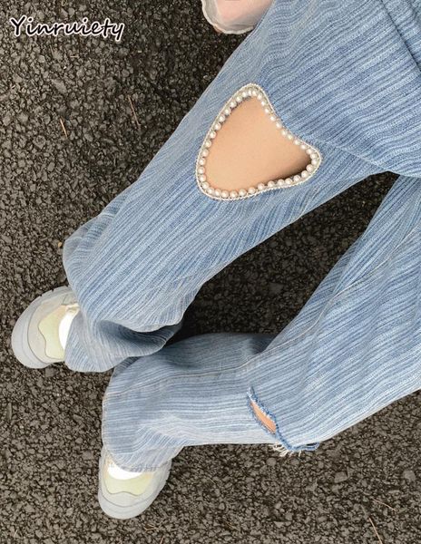 women's jeans japanese harajuku women streetwear holes high waist blue hollow out heart pearl gothic denim split stylish trousers
women's jeans japanese harajuku women streetwear holes high waist blue hollow out heart pearl gothic denim split stylish trousers