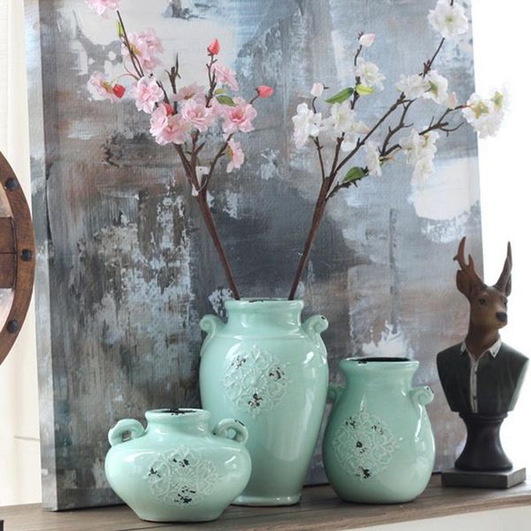 vases home decorations ceramic vase handicraft decor ornaments celadon green flower decoration
vases home decorations ceramic vase handicraft decor ornaments celadon green flower decoration