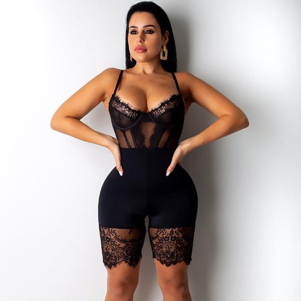 women's jumpsuits & rompers 2021 lace bodysuit women backless romper black bodycon jumpsuit overalls elegant skinny party club short pl, Black;white
women's jumpsuits & rompers 2021 lace bodysuit women backless romper black bodycon jumpsuit overalls elegant skinny party club short pl, Black;white