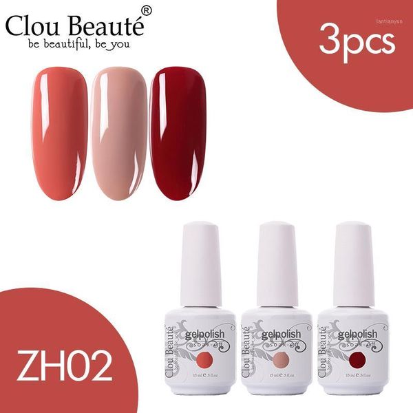 clou beaute 3pcs nail art gel polish semi permanent base remover selling color manicure soak off varnish polish1, Red;pink
clou beaute 3pcs nail art gel polish semi permanent base remover selling color manicure soak off varnish polish1, Red;pink