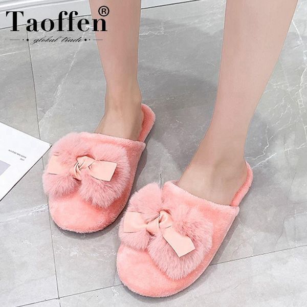 slippers taoffen snow women home shoes winter fur warm fashion comfortable indoor casual footwear size 36-41, Black
slippers taoffen snow women home shoes winter fur warm fashion comfortable indoor casual footwear size 36-41, Black