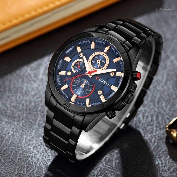 wristwatches mens watches curren gold black steel quartz watch men fashion casual business relogio masculino 8275, Slivery;brown
wristwatches mens watches curren gold black steel quartz watch men fashion casual business relogio masculino 8275, Slivery;brown